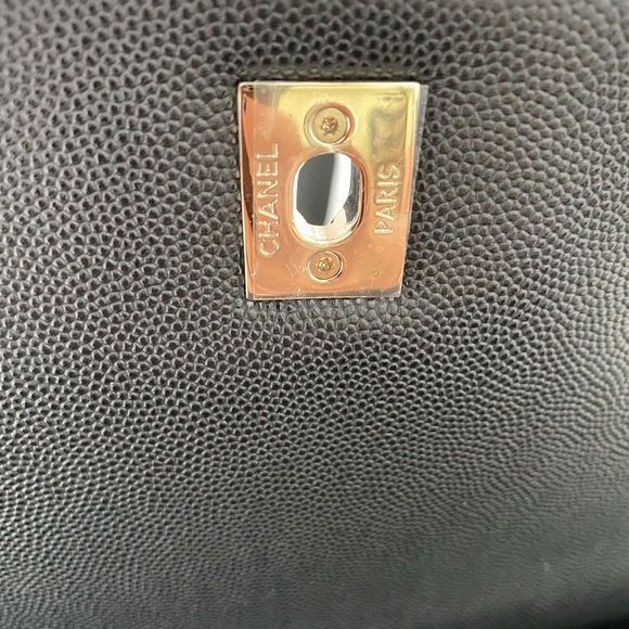 NWT RARE Small Coco Handle Black + Light Gold HW - Picture 10 of 16